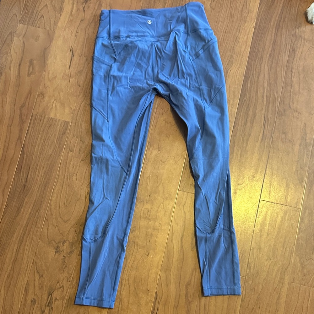 lululemon athletica Blue Leggings